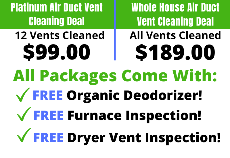 Updated air duct cleaning specials in dmv area